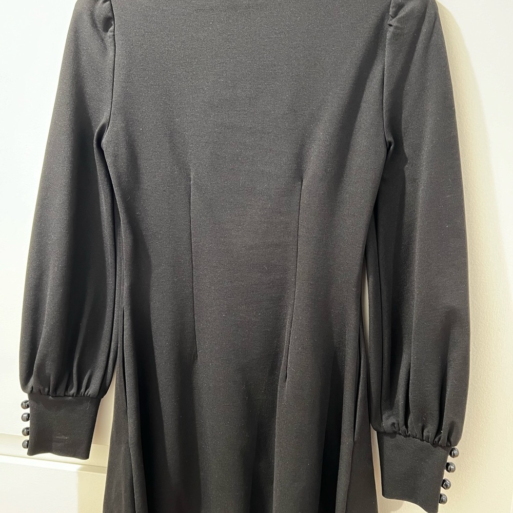 NWT KATE SPADE DRESS BLACK DRESS - Picture 4 of 7
